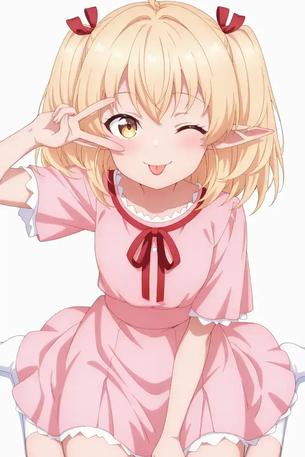[闇ヒーラー][エロ画像]リリのナチュラルな笑顔で我慢汁が出たよ～♪