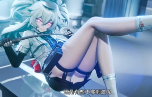 『ドールズフロントライン2』えっちすぎる女の子の服がスケスケで丸見えすぎるドスケベ衣装