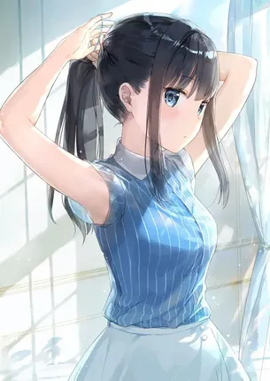 黒髪の二次エロ画像