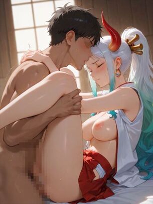 [ワンピース][エロ画像]ヤマトとの性交で人生の豊かさを取り戻したよ♪