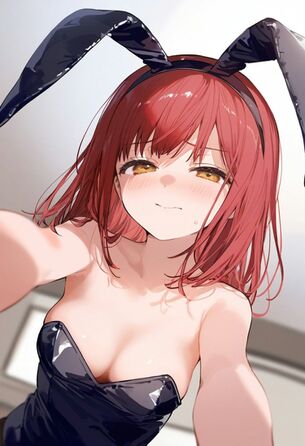 【AIイラスト】赤髪の女の子のAI画像まとめ【アニメ調】 Part 4 [AI Generated]