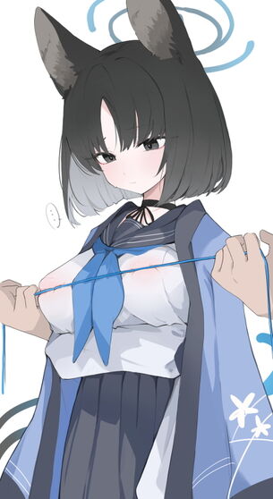 【二次】透け乳首やポッチがエロいノーブラ画像 Part３８