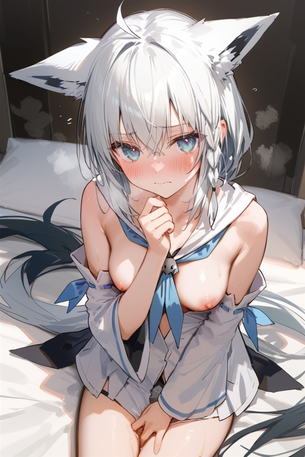 【ホロライブ】白上フブキの2次元エロ画像＆エロイラスト Part10