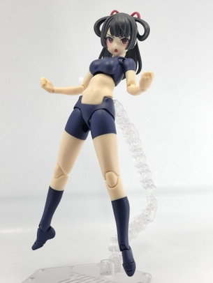 【画像】かわいい女の子のプラモデル作ったｗｗｗｗｗｗｗｗ
