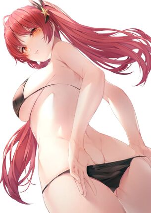 【二次元】赤髪が綺麗な美少女のエロ画像 Part.17 50枚