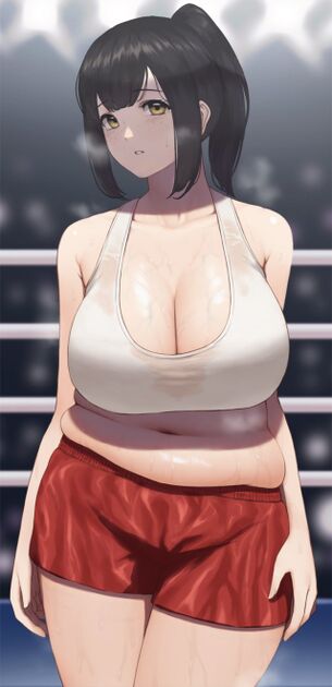 【画像】爆乳で誘ってきている、二次元巨乳女子