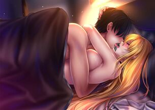 【画像】「このまま中に出していいよ❤︎」あまあまエッチしてる、最高に抜けるイラスト集