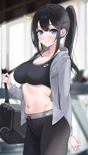 【二次】ポニーテールに髪を結んだ女の子の画像まとめ　その39【43枚】