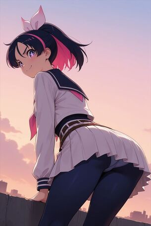【エロ画像】勇者のクズのエロコスプレの参考にしたくなる城ヶ峰亜希のキャラクター画像