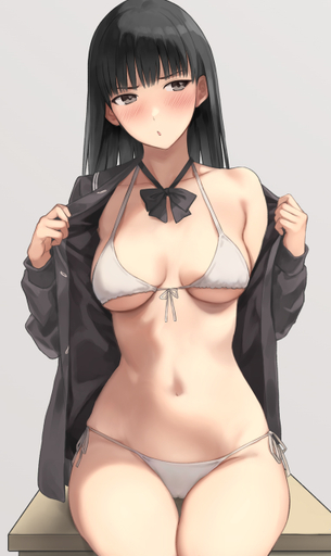 【２次】黒髪美人な女の子のエロ画像その２７
