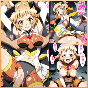 【画像】「戦記絶唱シンフォギア」戦闘に負けた立花響を押さえつけエロHで中出しぶっかけ最後にはちん堕ち