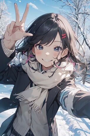 【AIイラスト】女子校生・JKのAI画像まとめ【アニメ調】 Part 3 [AI Generated]