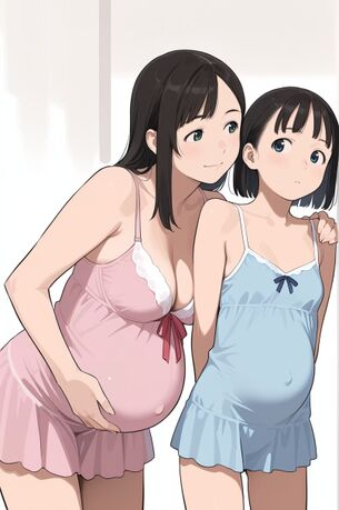 【ボテ腹】みんなの持ってるボテ腹エロ画像貼ってけ　その15【二次画像】