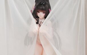 『アズールレーン』トリニダードのえっちなスケスケ更衣室で丸見えの下着姿エロフィギュア！