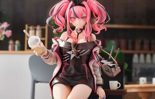 『アズールレーン』ブレマートンのえっちな私服姿でエロいおっぱいと太もものエロフィギュア