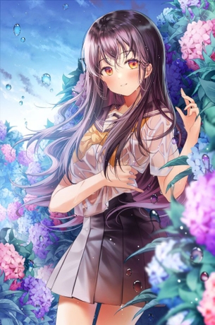 【二次】艶かしい黒髪娘の画像まとめ　その40【41枚】