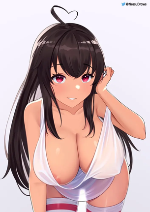 胸チラの抜けるエロ画像まとめ！