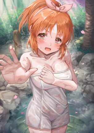 【二次】温泉入ってる女子の癒やし画像まとめ
