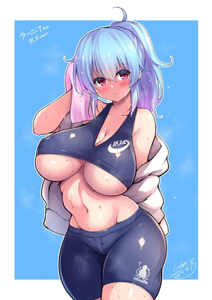 スパッツの虹エロ画像