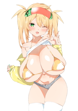 【画像】巨乳女さん、谷間を作って周囲に見せつけてしまうwwwwwwwwwww
