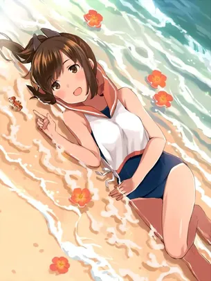 スク水の二次エロ画像 20枚