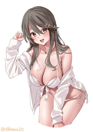 【２次】おっぱいの谷間が素敵な女の子のエロ画像その１６９