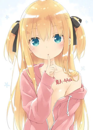金髪の二次エロ画像くだしあ。