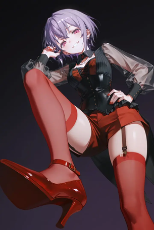 [BanG Dream! Ave Mujica(ムジカ)][エロ画像]祐天寺にゃむに踏まれてガチで勃起したよ～♪
