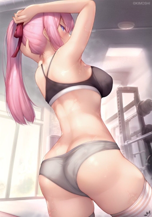 【二次】おしりに自信ありそうな女の子の画像貼ってけ　その51【43枚】