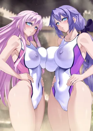 水に濡れてギュッと身体を締め付けてる競泳水着の少女＆お姉さんが（*´д`*）ﾊｧﾊｧ (89)