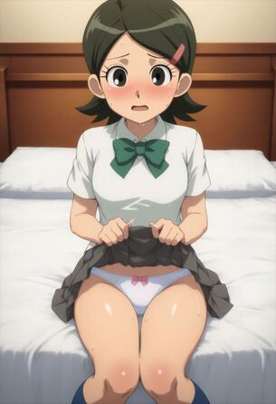 [イナイレ][エロ画像]木野秋(きのあき)のたくし上げパンチラで勃起したよ♪