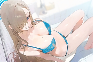 【２次】おっぱいの谷間が素敵な女の子のエロ画像その１７４