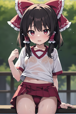 【東方Project】博麗霊夢の2次元エロ画像＆エロイラスト Part10