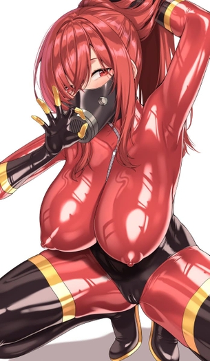 【二次エロ】ピチピチ衣装でボディライン丸わかりな女の子の二次エロ画像 その19