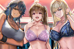 【画像】ワイ、こういう二次元ギャルエロ画像で勃起がおさまらなくなってしまう