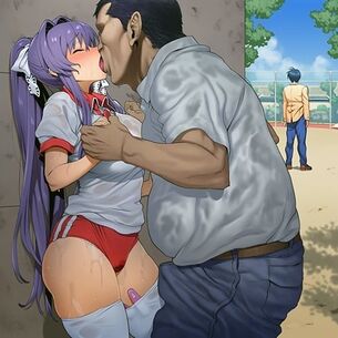 【クラナド】スタイル抜群で強気な藤林杏がキモデブ男子のチンポで屈服されてNTR調教される！