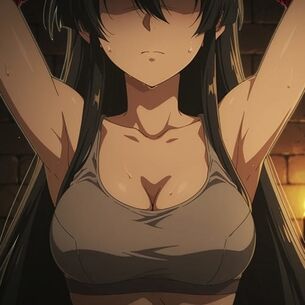 【アカメが斬る!】クールなアカメが媚薬責めでエ□ピンチ！監禁拘束されたまま敏感になったカラダを…