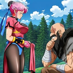 【ダイの大冒険】オッサンの淫紋で快楽を刻みつけられたマァム！ポップの治療のためにカラダを捧げることに…