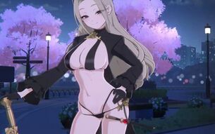 『アストラエ・オラティオ』ほぼ裸丸見えのお尻まで丸見えの痴女すぎるドスケベ女の子