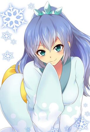 【妖怪ウォッチ】ふぶき姫がエロ同人みたいにイキ顔を見せる画像
