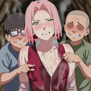 【エロ画像】セクハラレイプpart89！春野サクラが富豪エロガキに逆らえず汗だくになるまで乳首弄くり回されたり…他まとめ