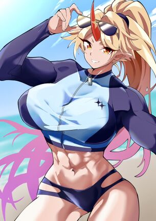 【二次】筋肉女子、この腕と腹筋は惚れるしかない件ｗ