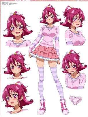 『AIエロ画像』【ドキドキ！プリキュア】キュアハートさんのAIエロ画像を大量作成 相田マナちゃん編