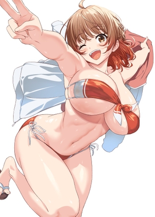 【２次】くびれのある女の子のエロ画像その８０