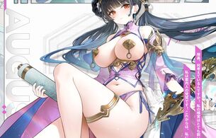 『Echocalypse -緋紅の神約-』おっぱいが全部丸出しのドスケベ衣装のエロ女の子！