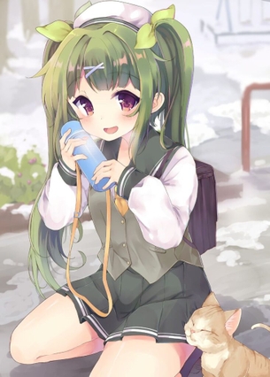俺のとっておきのツインテールの画像フォルダを見せる