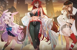 『勝利の女神：NIKKE』GiGOコラボで女の子のドスケベすぎるエロ衣装のエロイラストグッズ