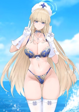 【ブルーアーカイブ】飛鳥馬トキの激しいエロでハメハメな二次エロ画像まとめ