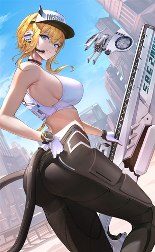 【勝利の女神：NIKKE】マクスウェルの2次元エロ画像＆エロイラスト Part3