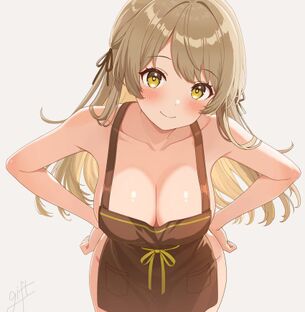 【裸エプロン】飯より先に食べたい裸エプロンの画像まとめ　その18【二次画像】